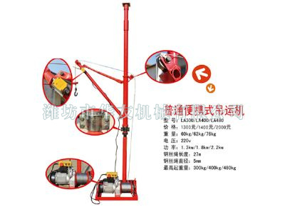 點擊查看詳細信息<br>標題：華友機械便攜式小吊 閱讀次數(shù)：10511